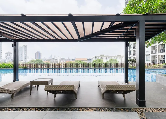 Luxury Onnut Netflix Gym Pool 2 Minutes Away From Bts * Bangkok